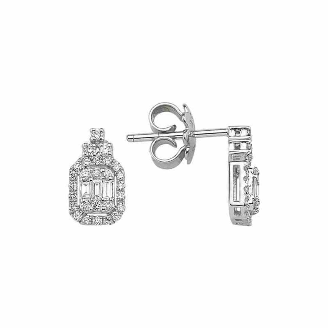 0.35 ct Diamond earrings