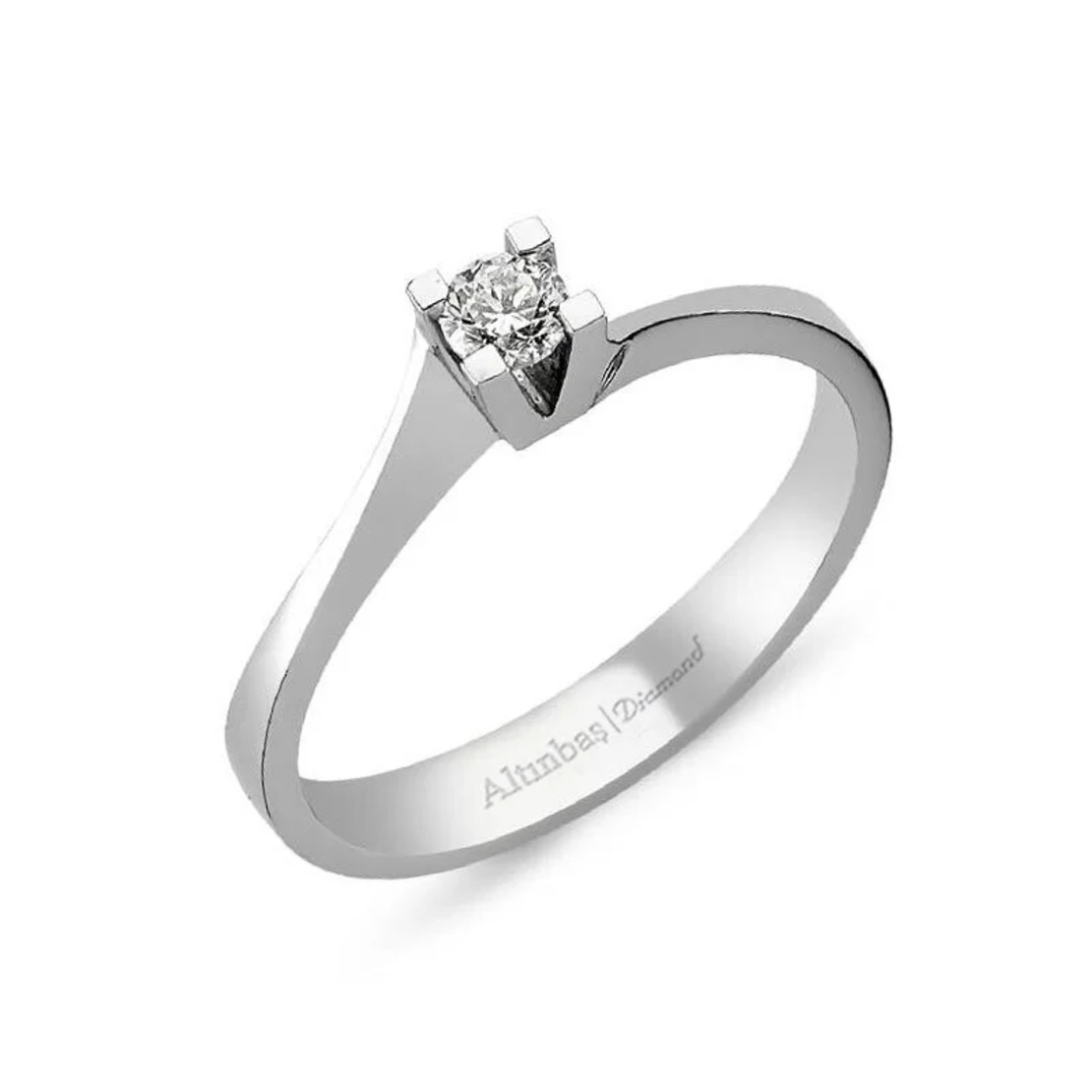 0.52 ct diamond engagement ring
