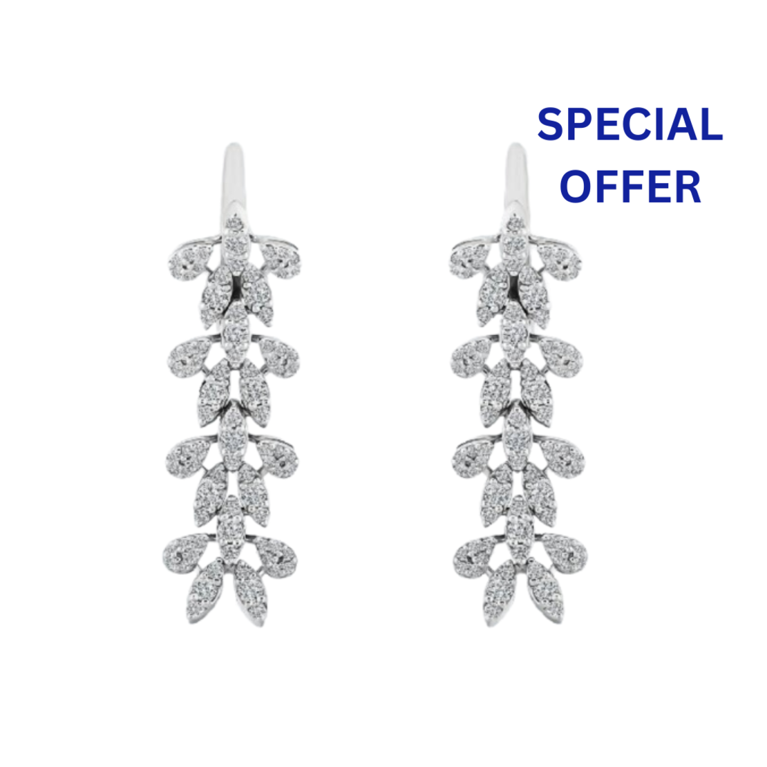 1.58 k Diamond earrings