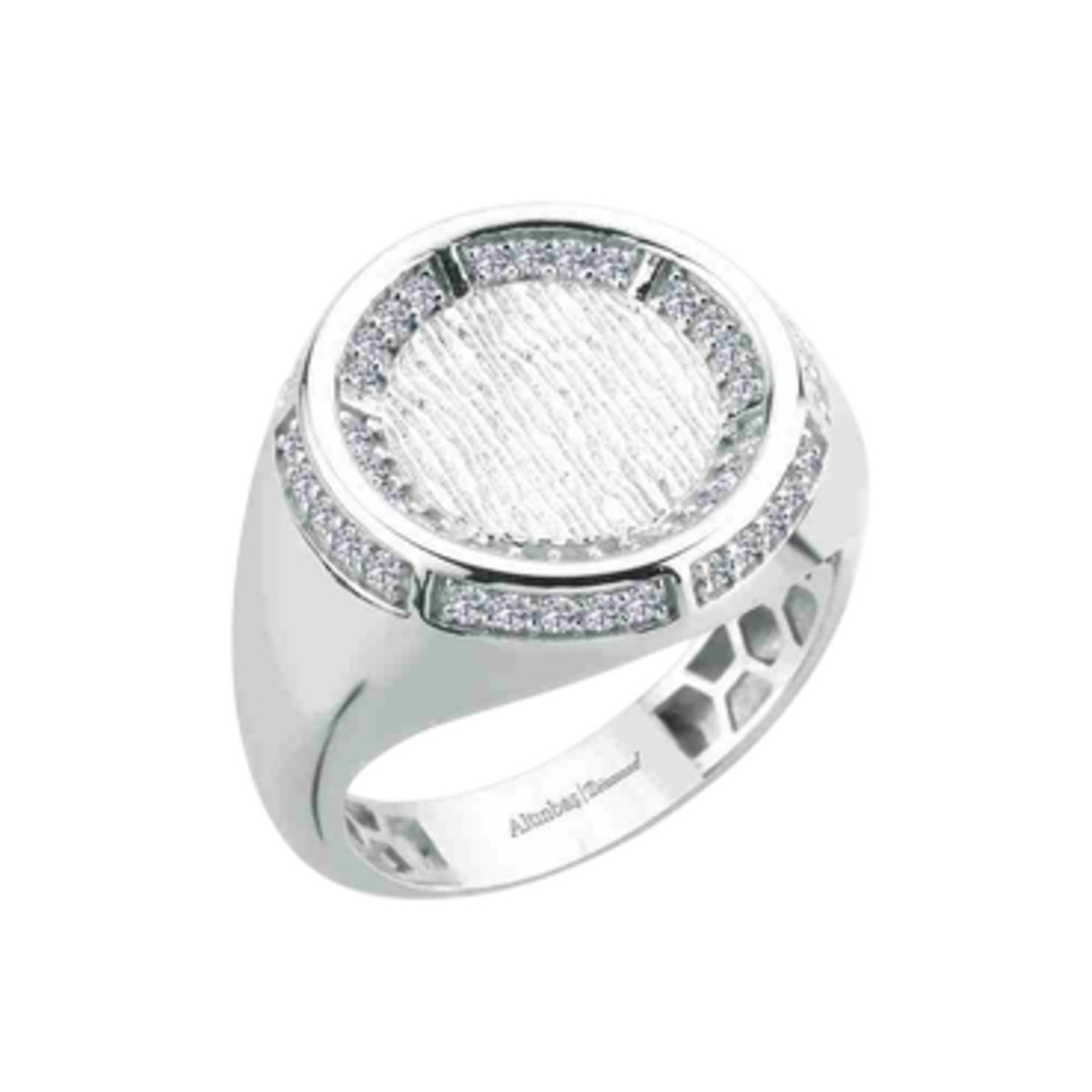0.59 ct Men diamond ring