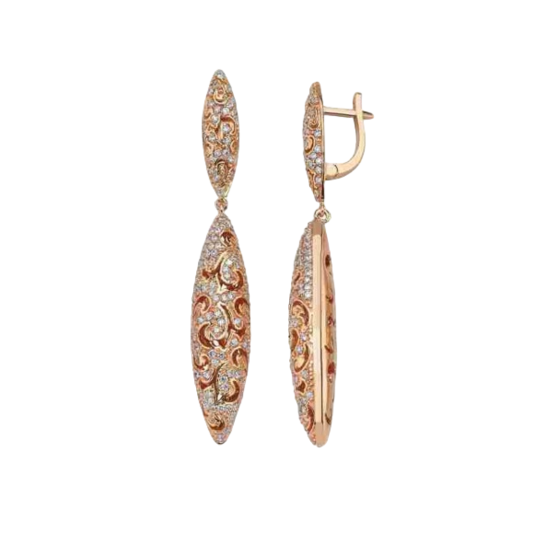4.19 ct Set with diamonds