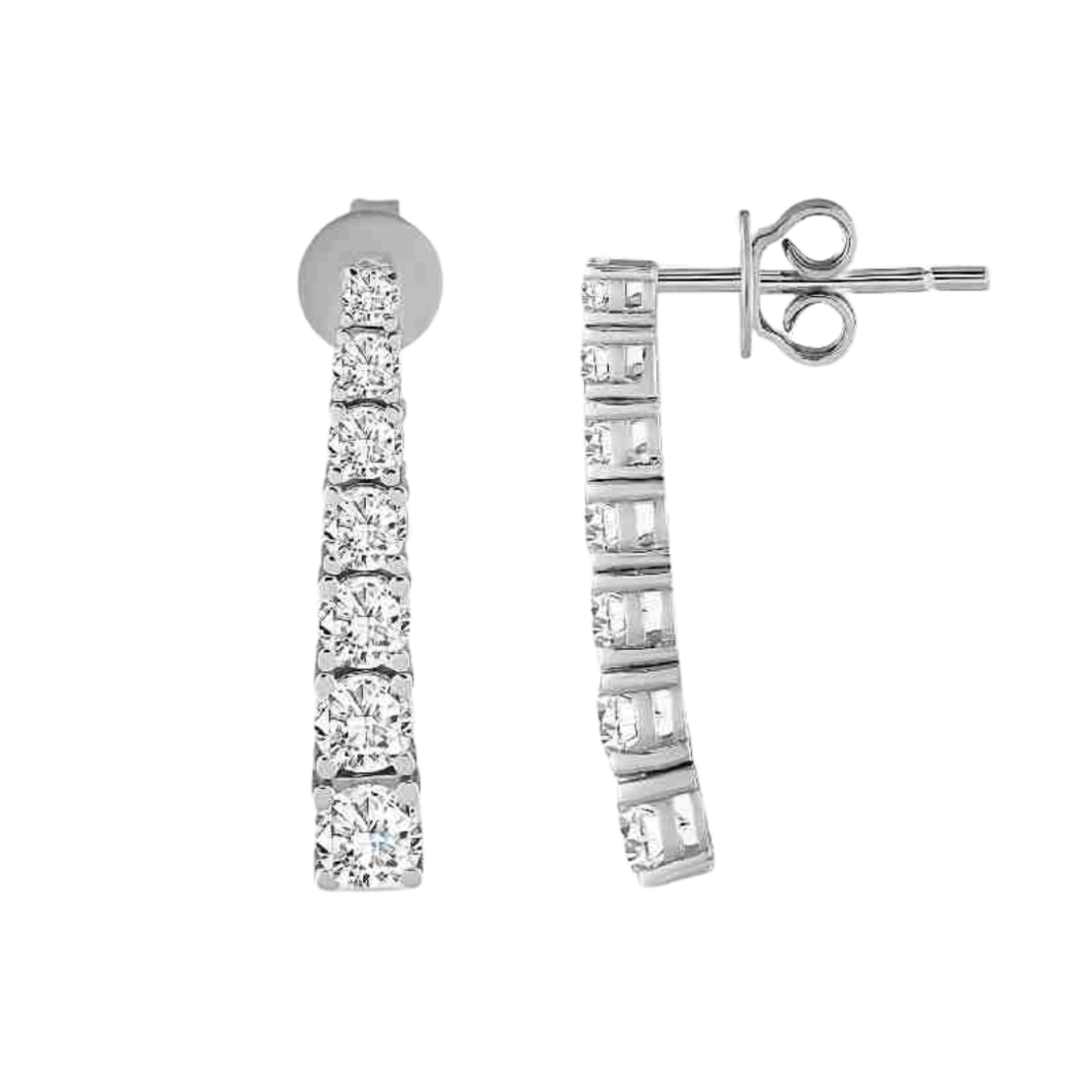 1.72 ct Diamond earrings
