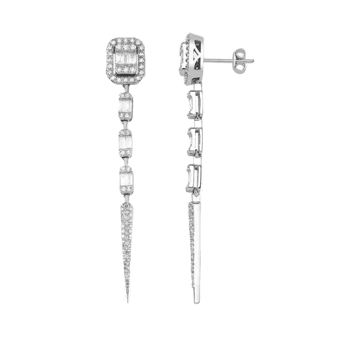 1.26 k Diamond earrings