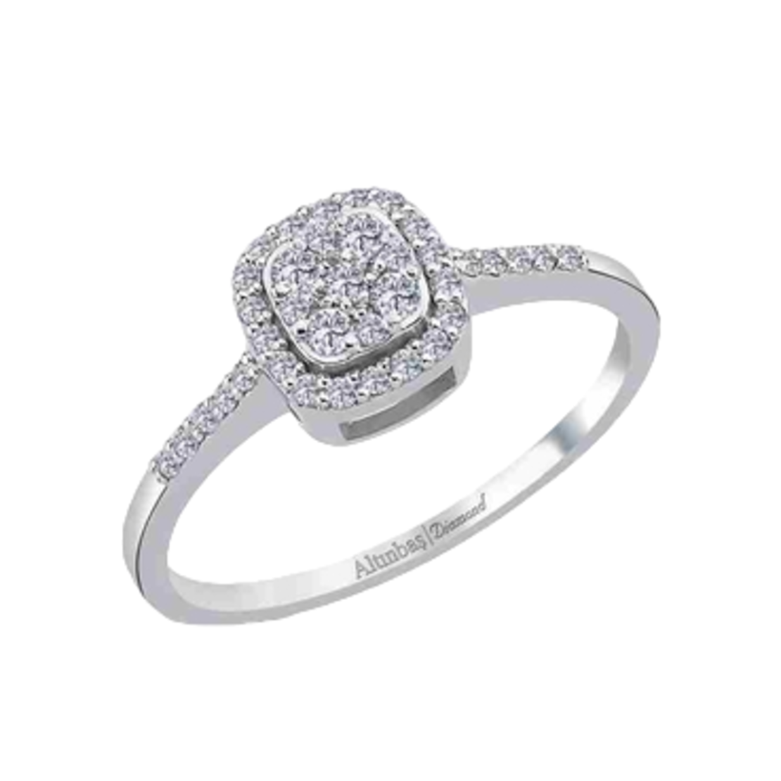 0.44 к Пръстен с диаманти