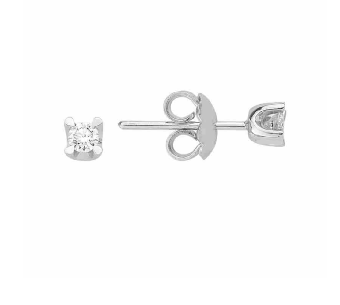 1.22 ct Classic diamond earrings