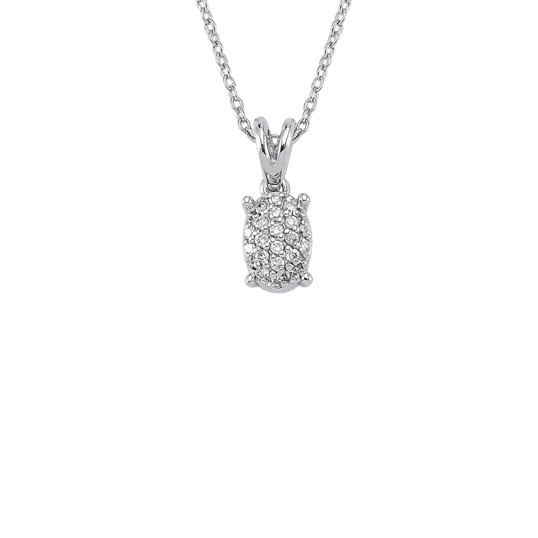 0.08 ct Diamond necklace