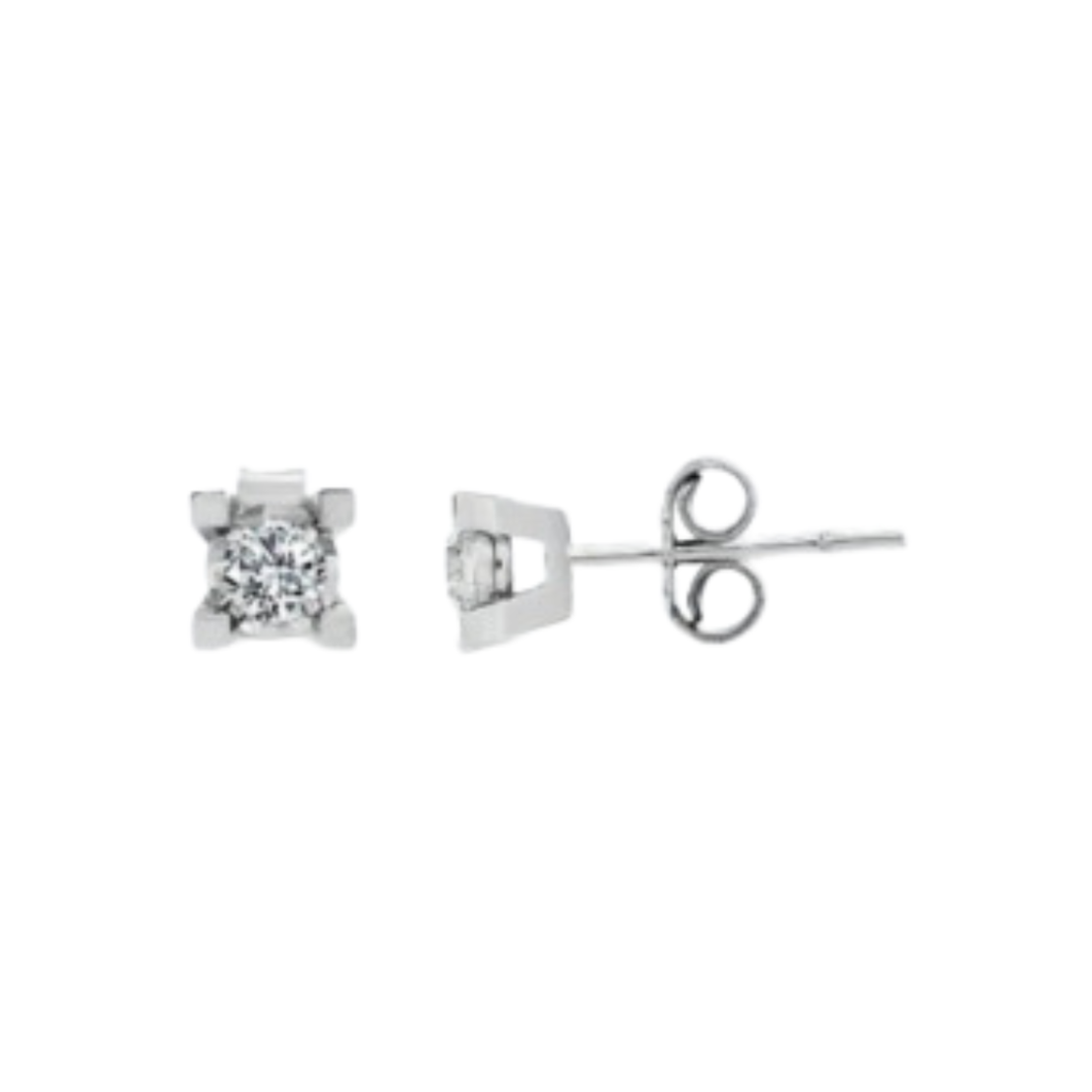 0.30 ct Earrings with diamonds