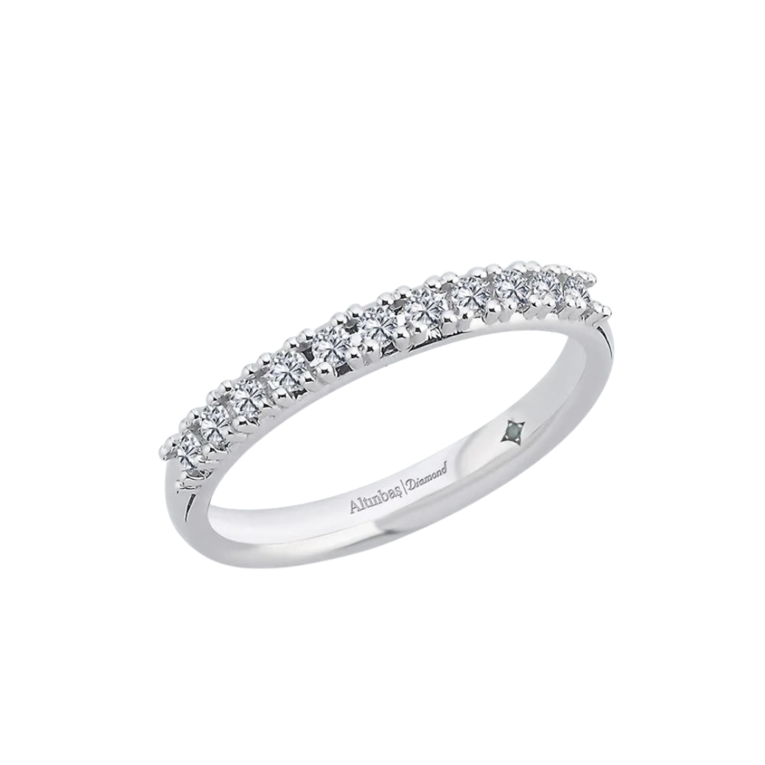 0.58 ct Diamond wedding ring