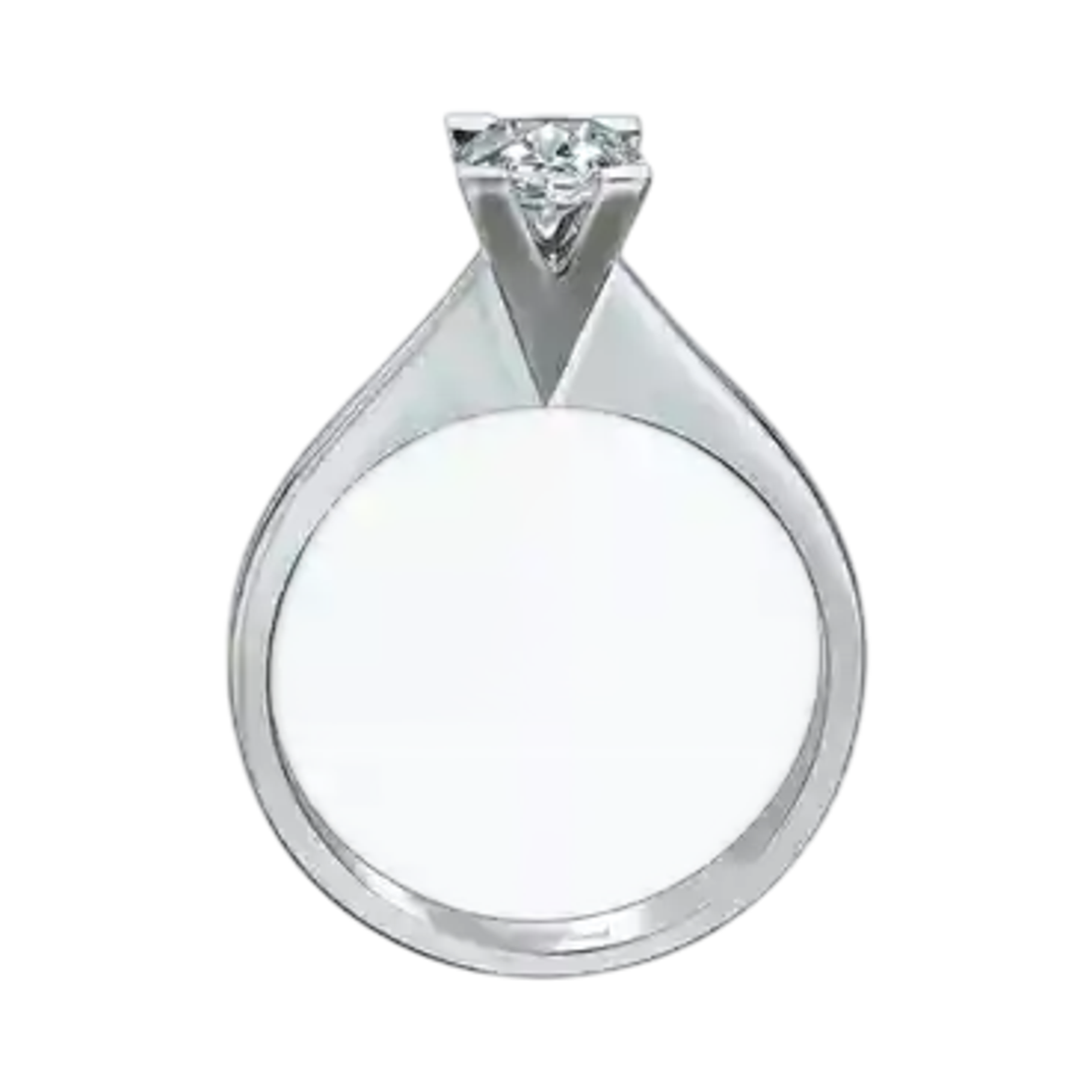 Кольцо с инвестиционным бриллиантом 1,00 карата