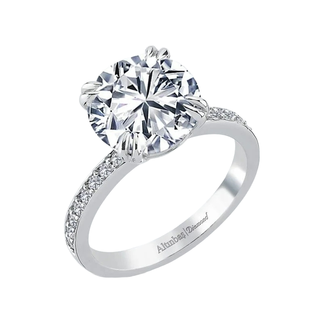 5.26 carat investment diamond ring