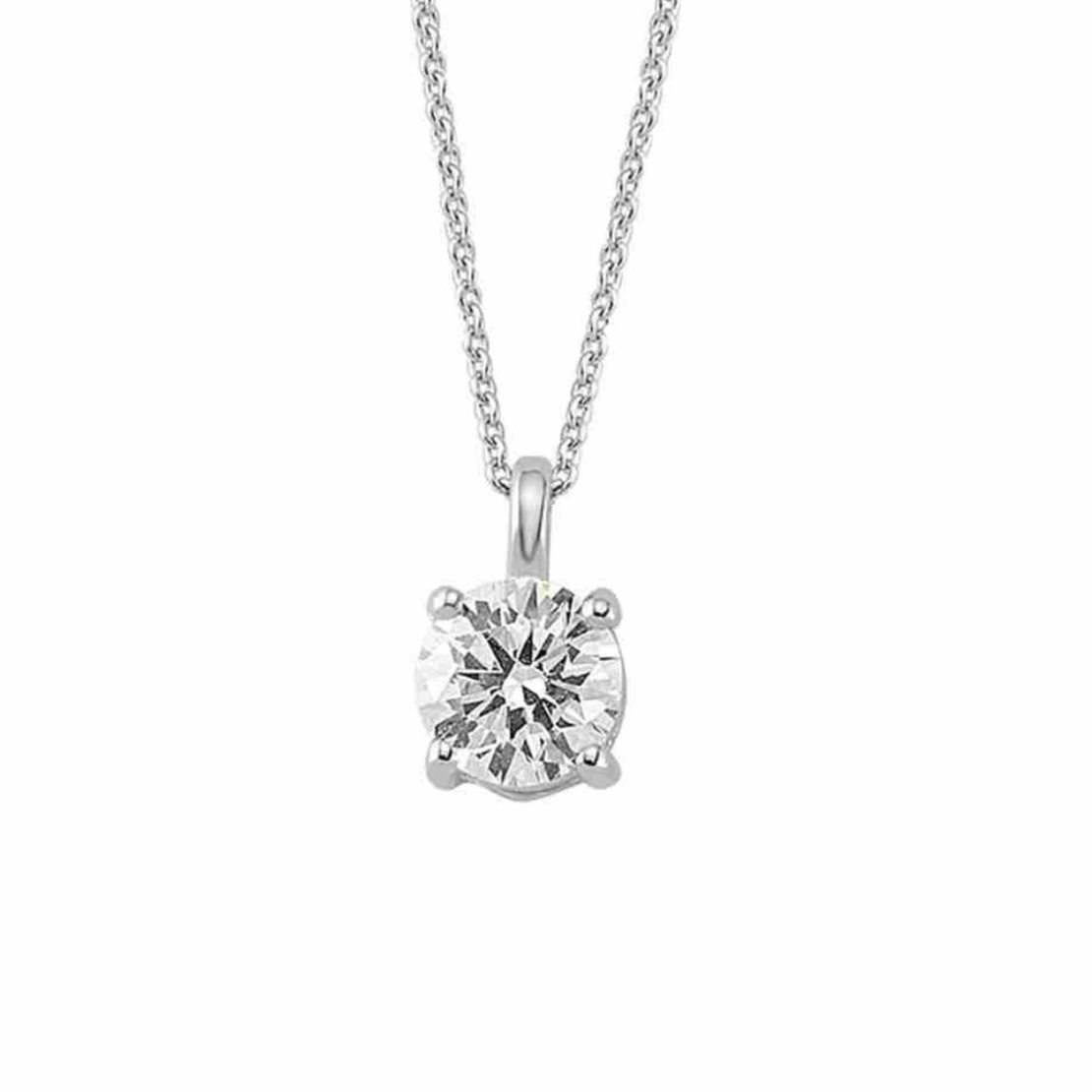 0.20 ct Classic diamond necklace