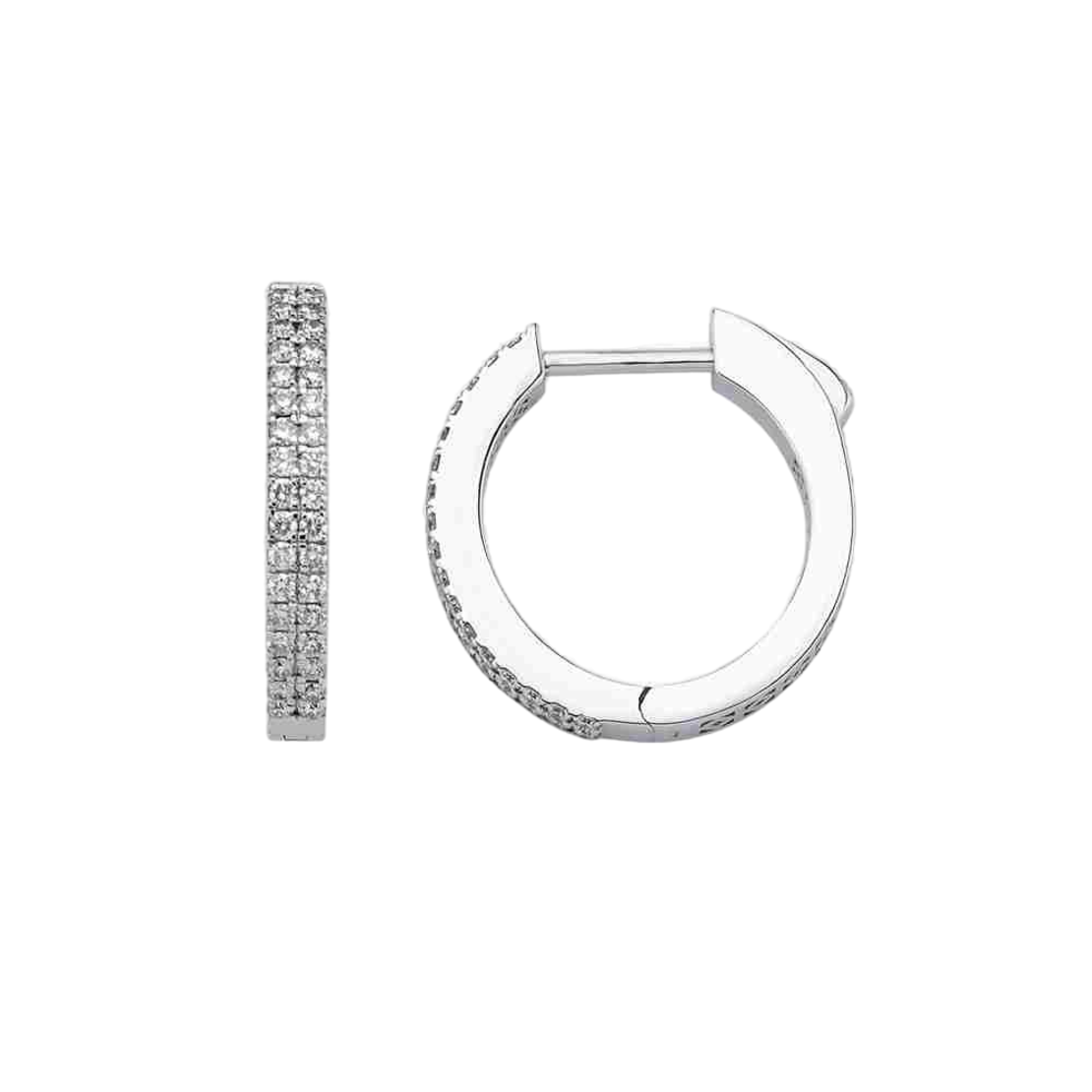 0.49 ct k Diamond earrings