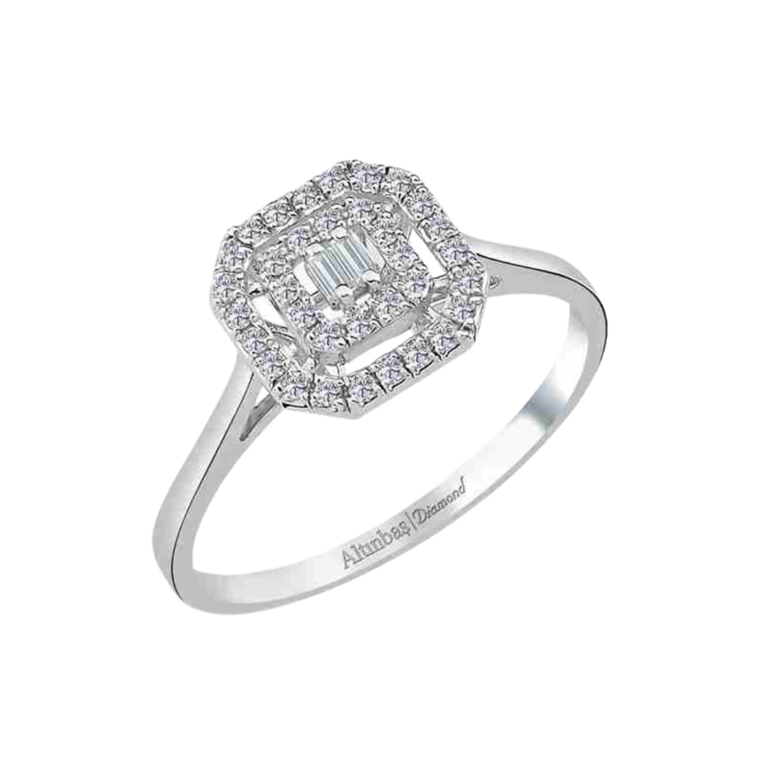 0.20 ct Ring with diamonds
