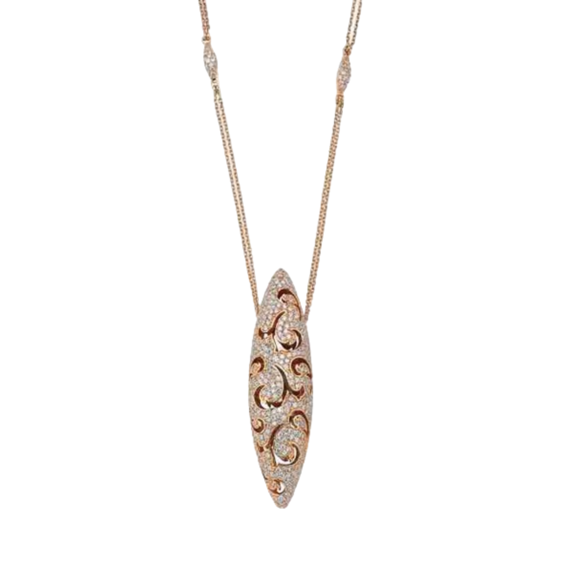 4.19 ct Set with diamonds