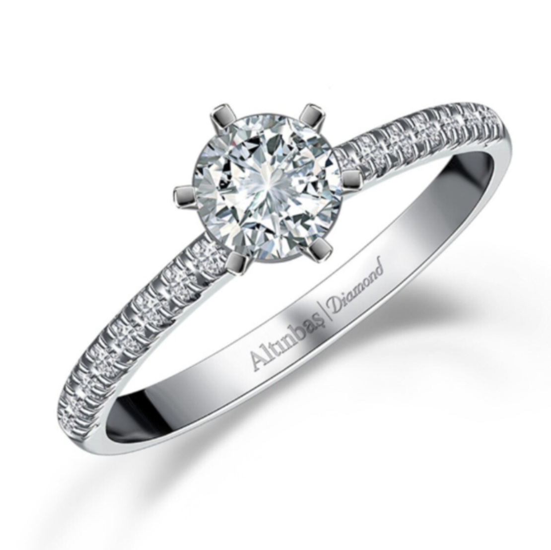 0.62 к Пръстен с диаманти