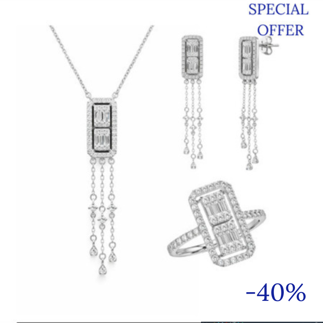 1.80 ct Set with diamonds