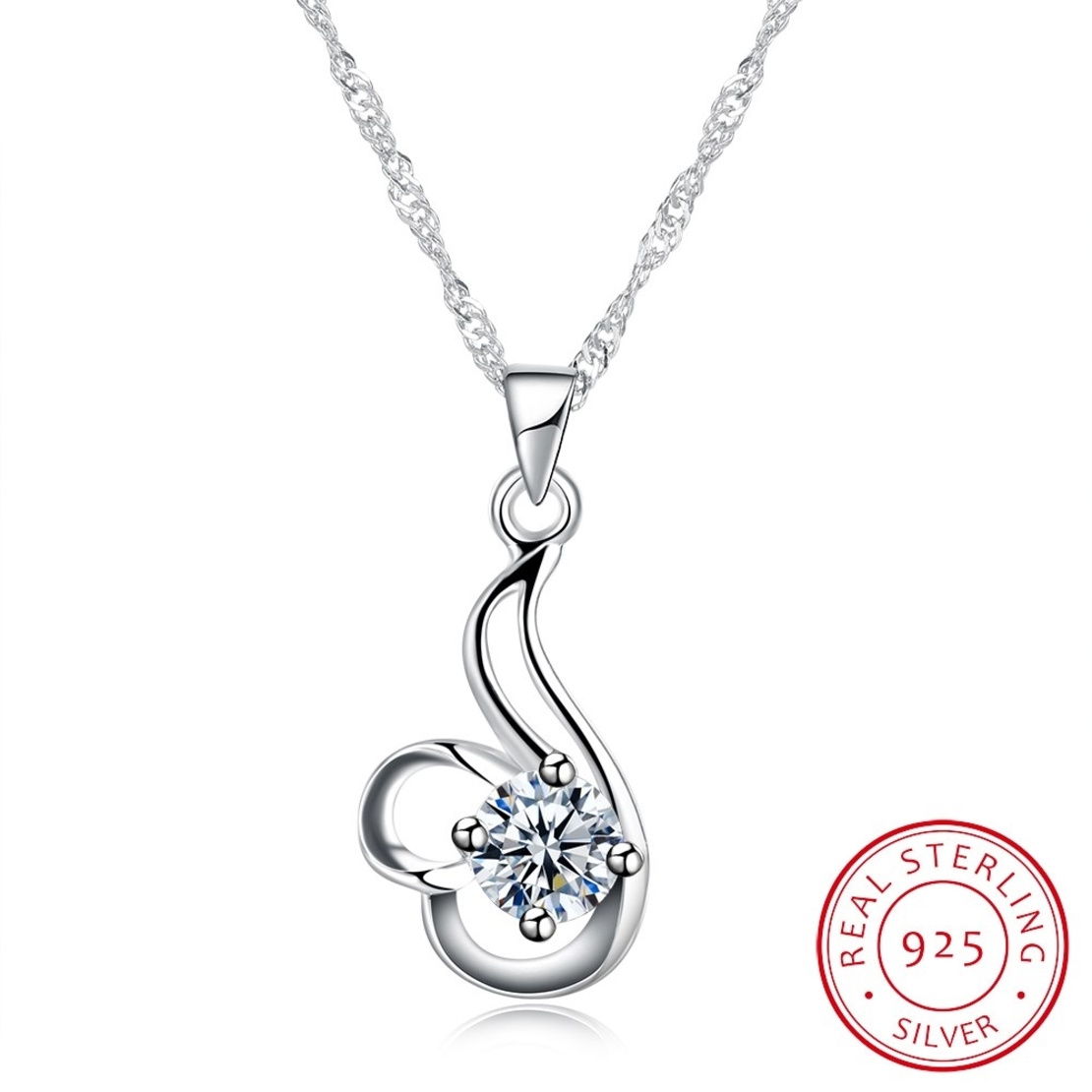 Сребърно колие Swarovski Crystals | колекция Delicate Silver | 2700000027257