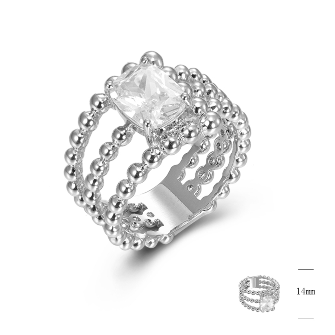 Сребърен пръстен SJ44822 | Колекция Silver Premium