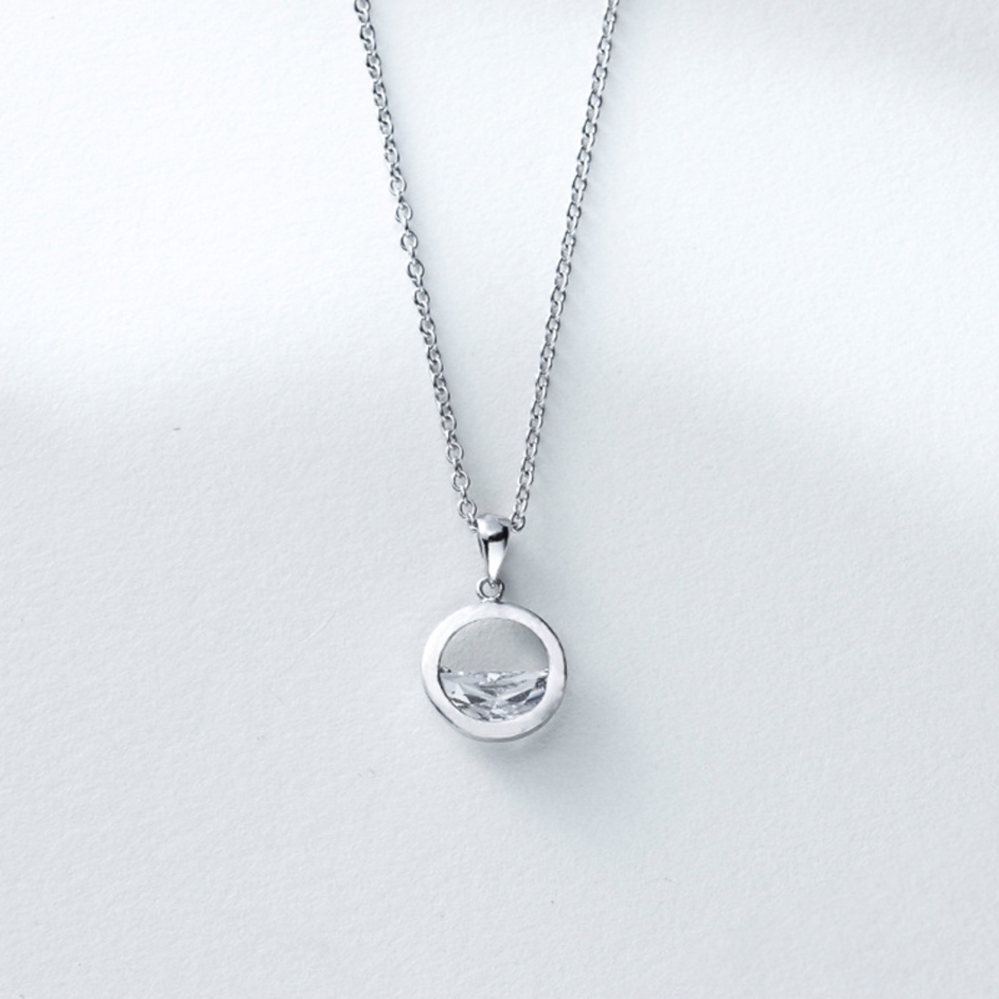 Сребърно колие Swarovski Crystals 2700000027769 | колекция Delicate Silver
