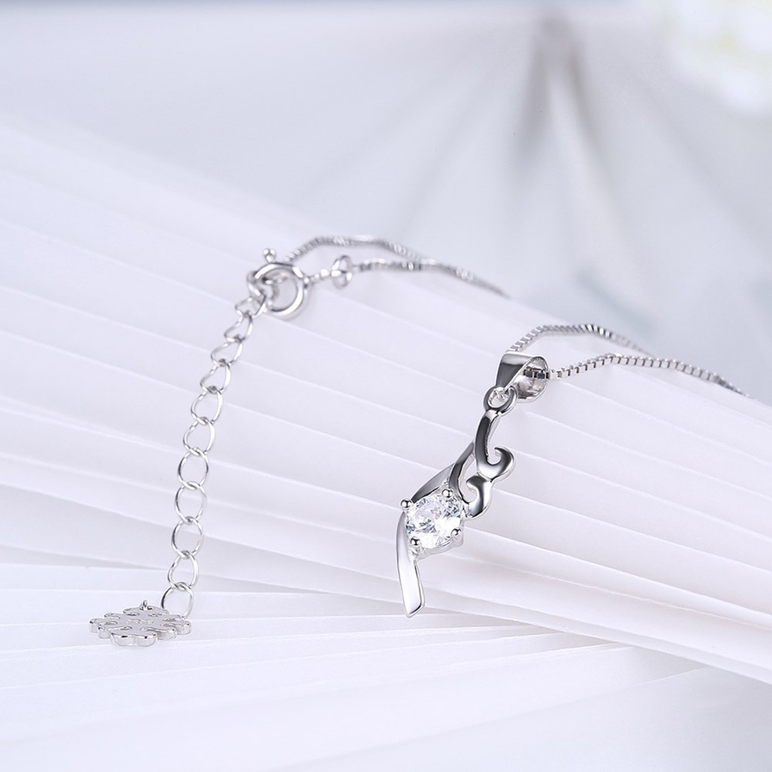 Сребърно колие Swarovski Crystals 2700000028094 | колекция Delicate Silver