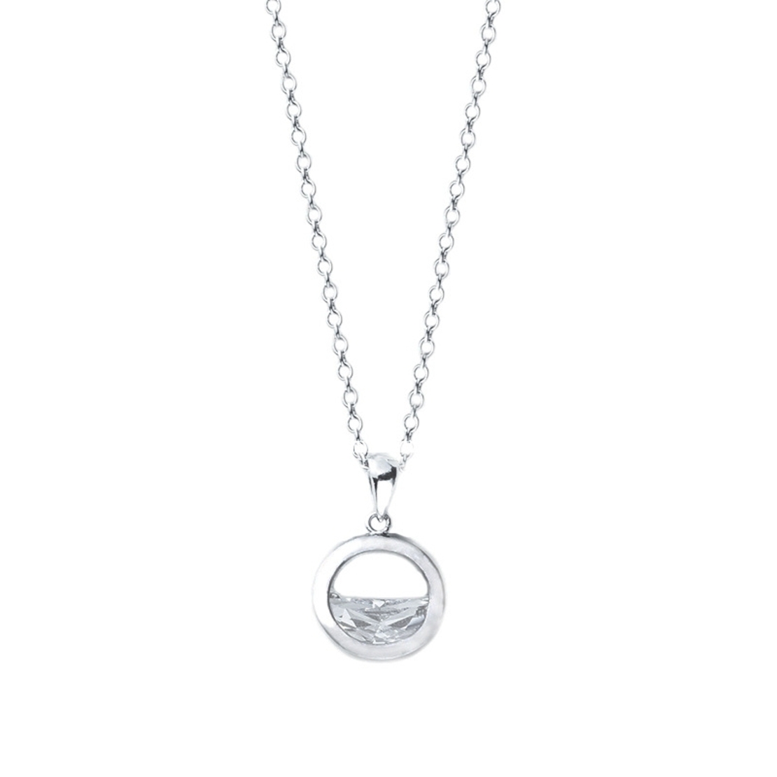 Сребърно колие Swarovski Crystals 2700000027769 | колекция Delicate Silver