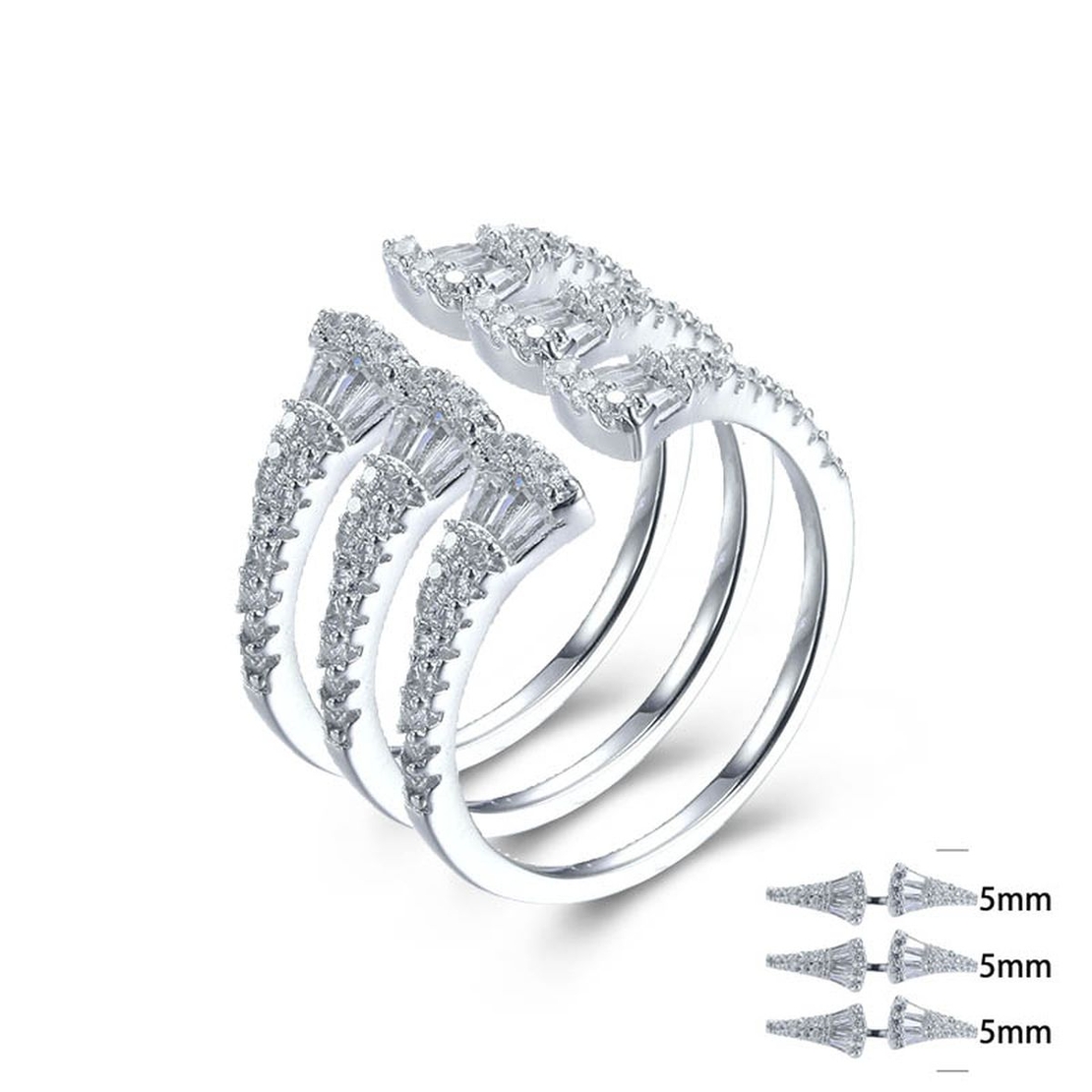 Сребърен пръстен SJ27832R | Колекция Silver Premium