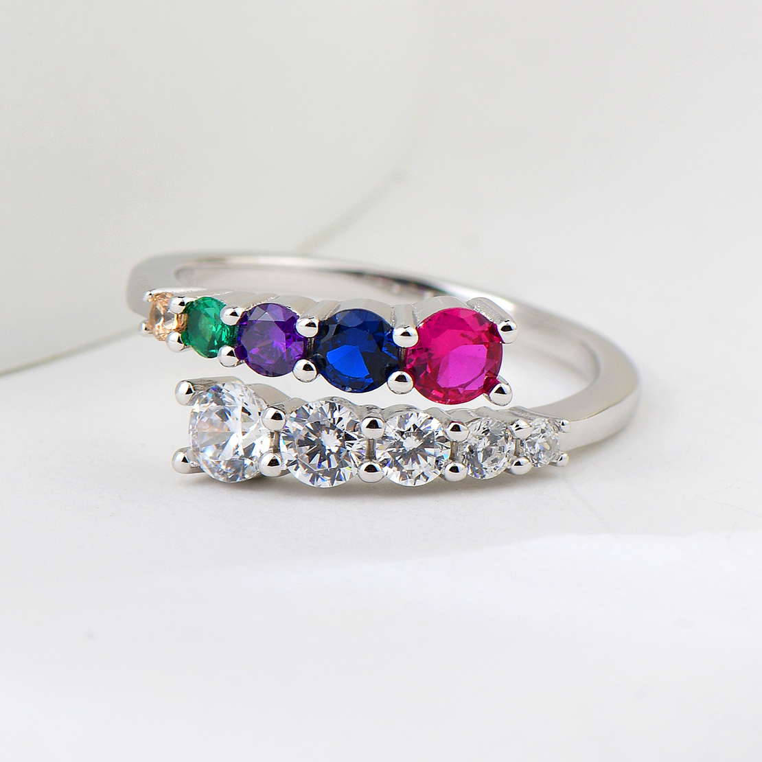 Сребърен пръстен SJ46213R-C | Колекция Silver Premium