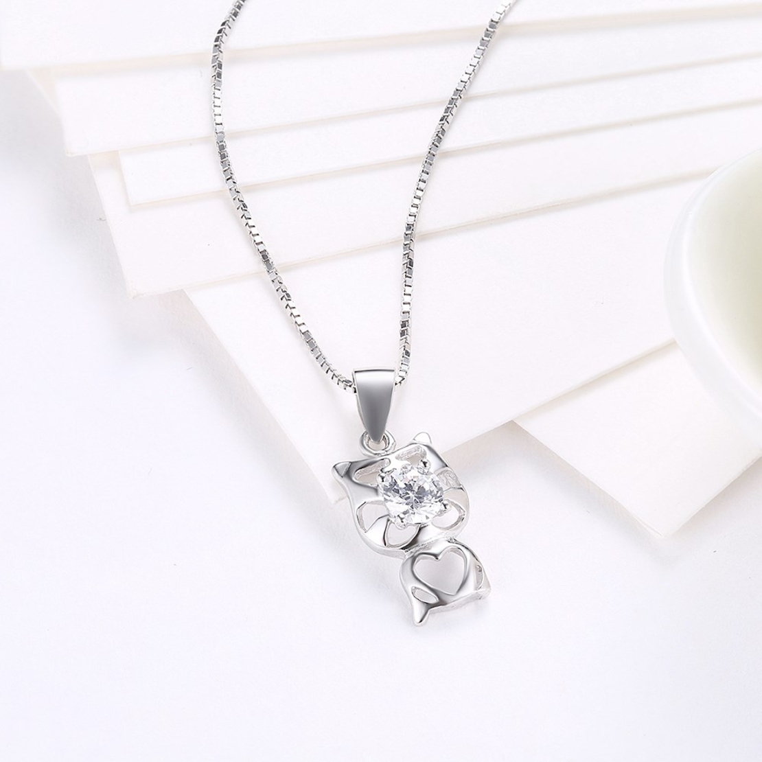 Сребърно колие Swarovski Crystals | колекция Delicate Silver | 2700000027264