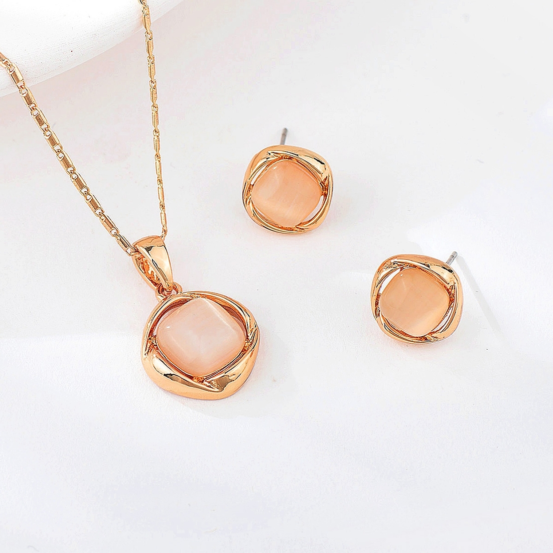 ROSE GOLD PLATED SET