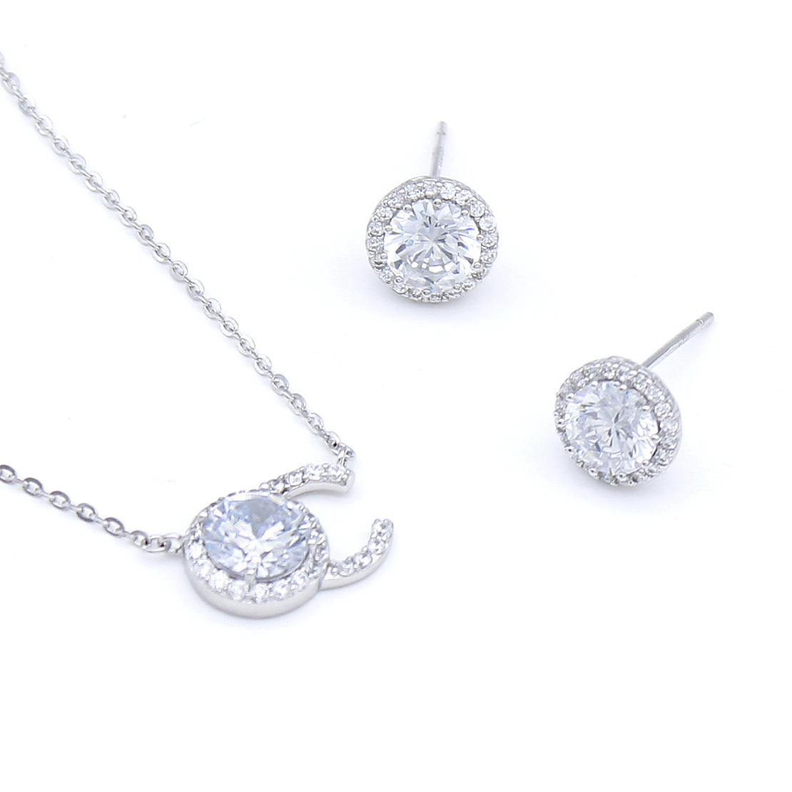 Нежен сребърен комплект 2700000069196 | колекция Delicate Silver