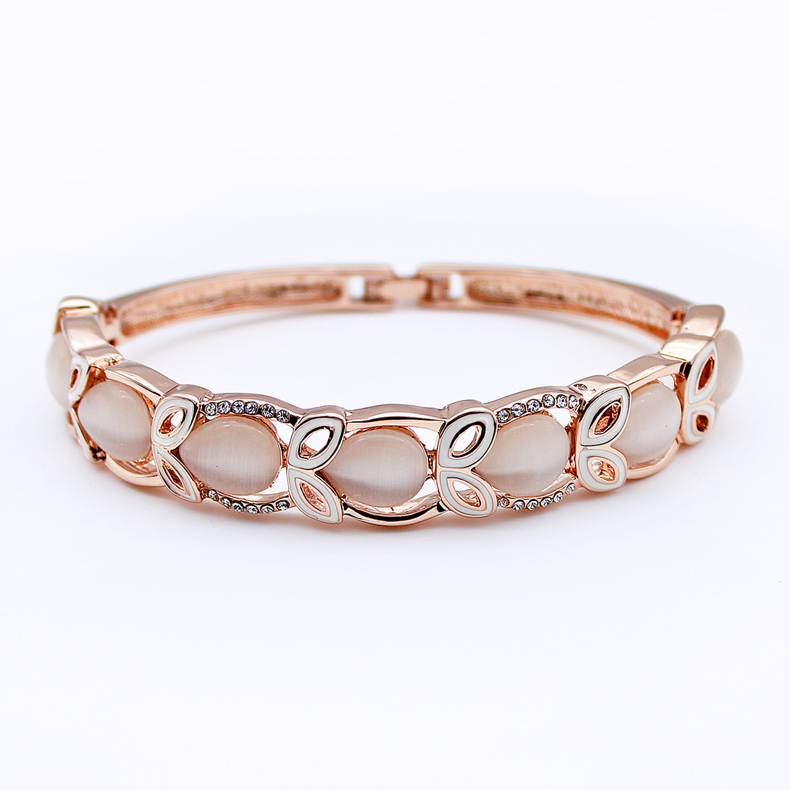 Гривна розово позлатяване 2200000018441 | Колекция Rose Gold