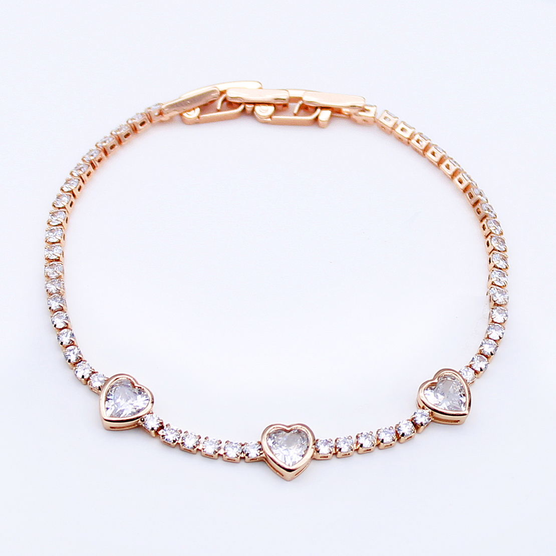Гривна розово позлатяване 2200000018106 | Колекция Rose Gold