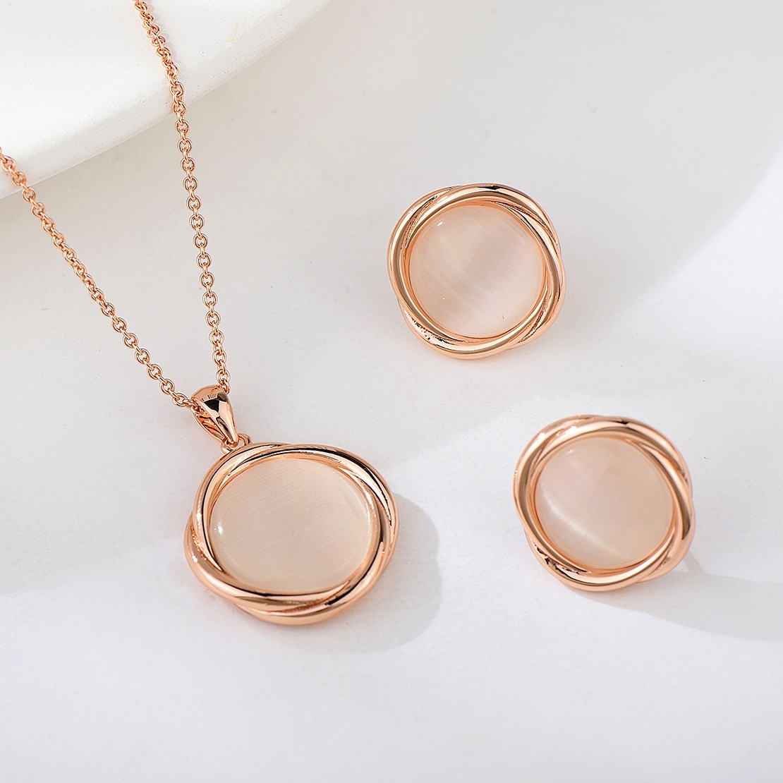 ROSE GOLD PLATED SET