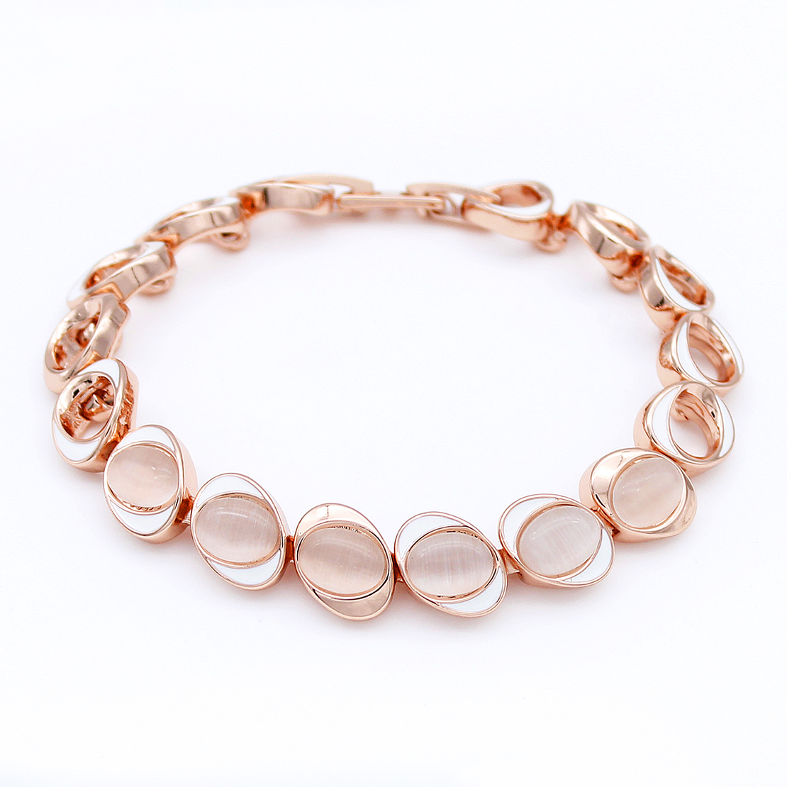 Гривна розово позлатяване 2200000018557 | Колекция Rose Gold