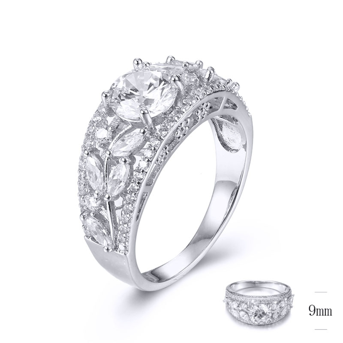 Сребърен пръстен SJ32443R | Колекция Silver Premium
