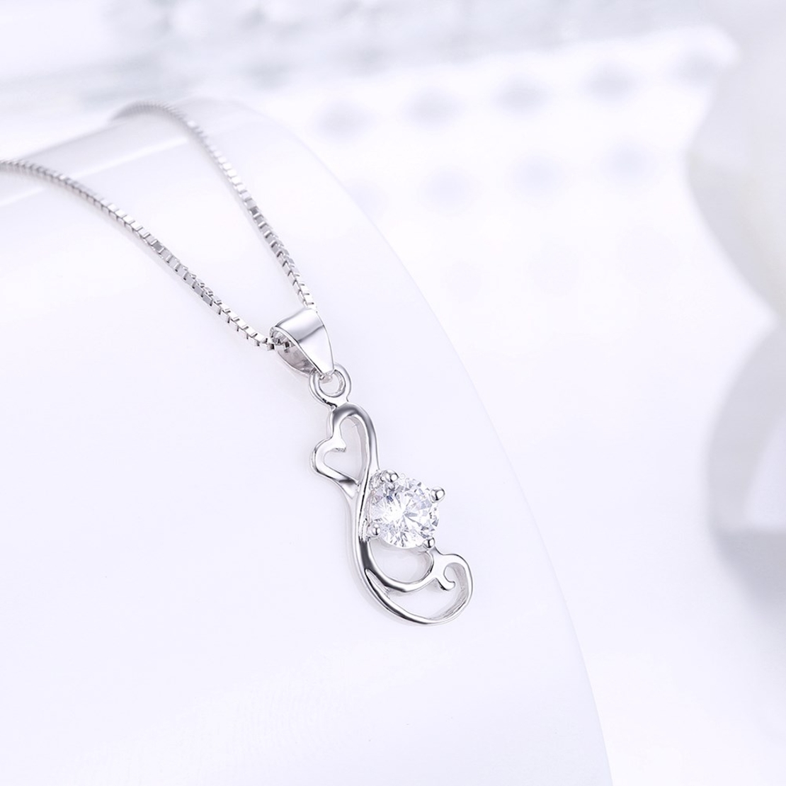 Сребърно колие Swarovski Crystals | колекция Delicate Silver | 2700000027219