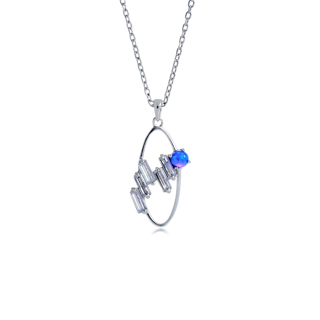 Сребърно колие Swarovski Crystals | 2700000026946 | колекция Delicate Silver