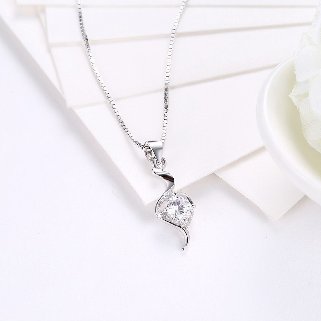 Сребърно колие Swarovski Crystals | колекция Delicate Silver | 2700000027202
