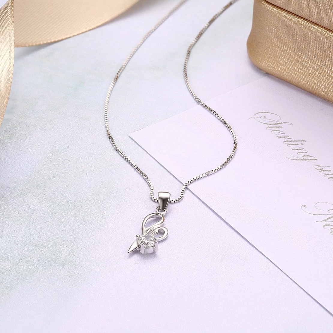 Сребърно колие Swarovski Crystals 2700000027196 | колекция Delicate Silver