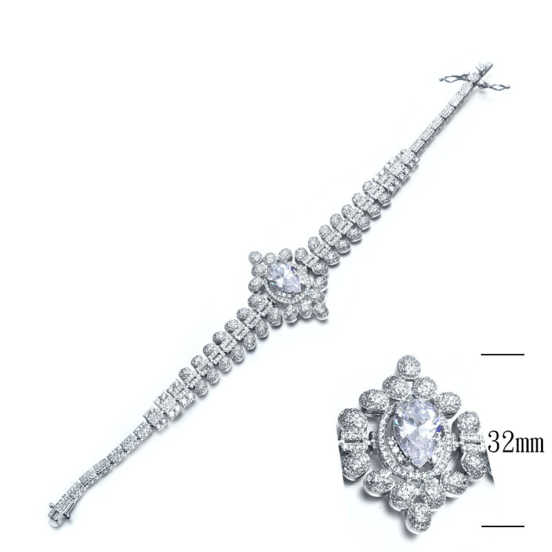 Сребърна гривна 2700000009475 | Колекция Silver Premium