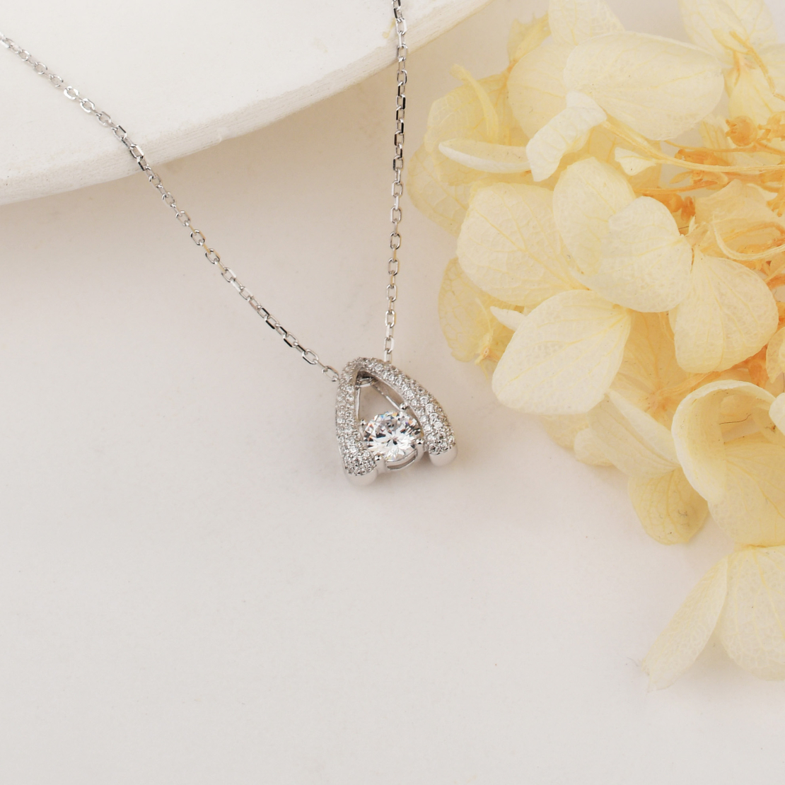 Нежно сребърно колие 2700000059562 | колекция Delicate Silver