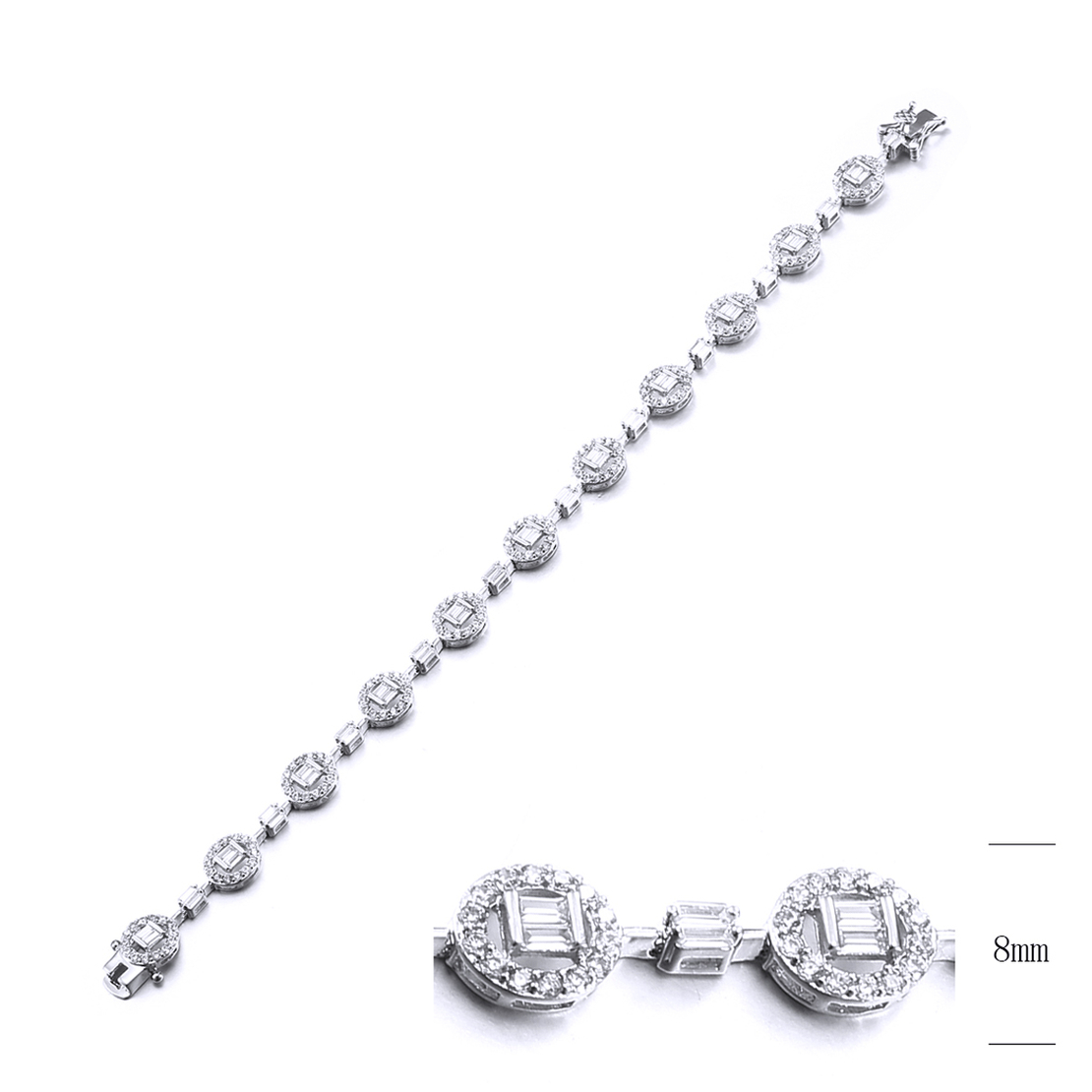 Сребърна гривна 2700000034491 | Колекция Silver Premium