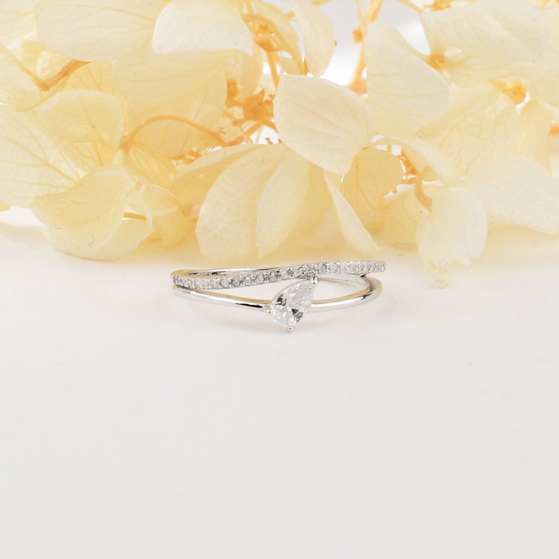 Сребърен пръстен нежна халка JL070571B | колекция Delicate Silver