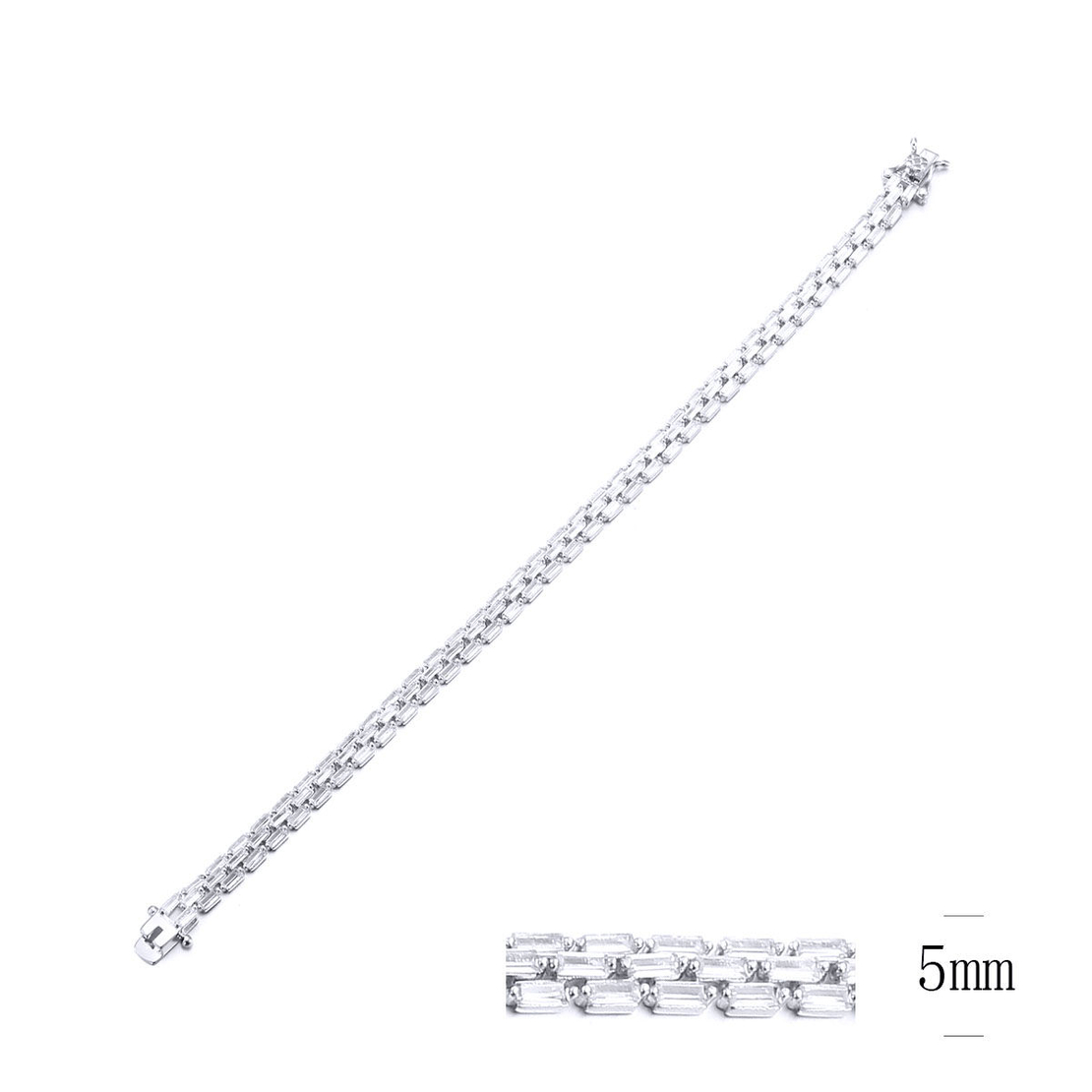 Сребърна гривна 2700000008638 | Колекция Silver Premium