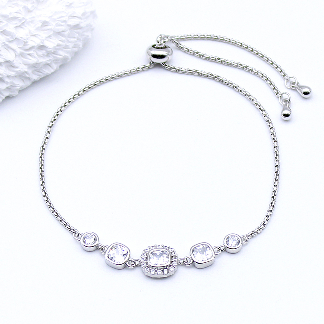 Дамска сребърна гривна 2700000068946 | колекция Delicate Silver