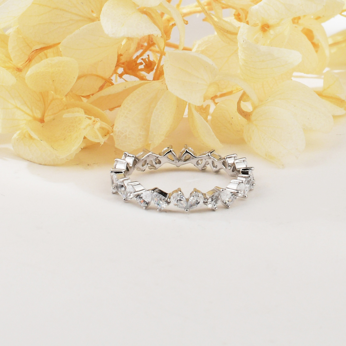 Сребърен пръстен нежна халка JL070525B | колекция Delicate Silver