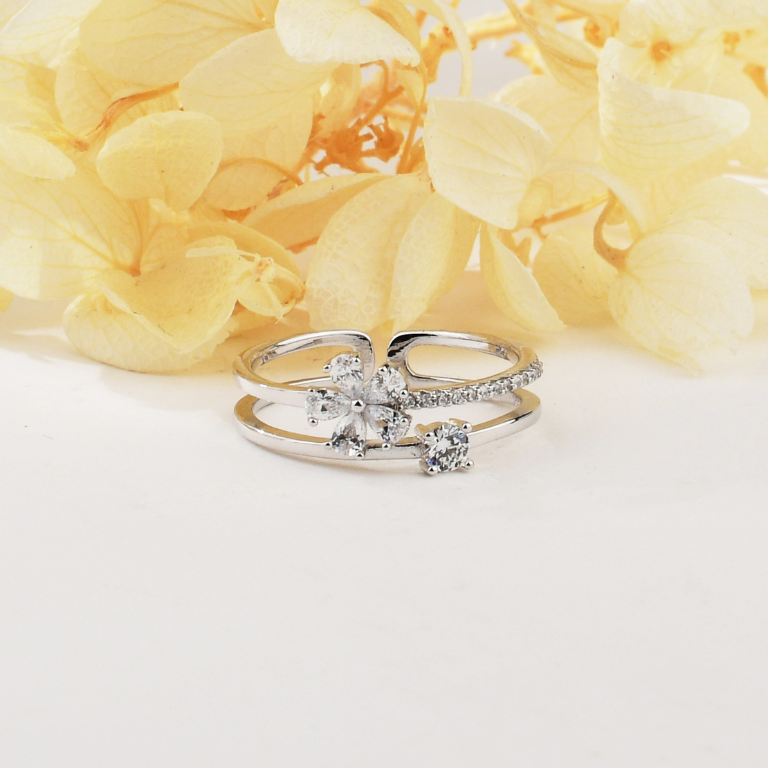 Сребърен пръстен JL070432B | колекция Delicate Silver