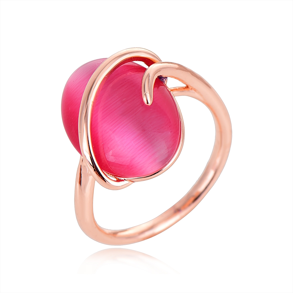 Пръстен розово позлатяване T108073R-P | Колекция Rose Gold