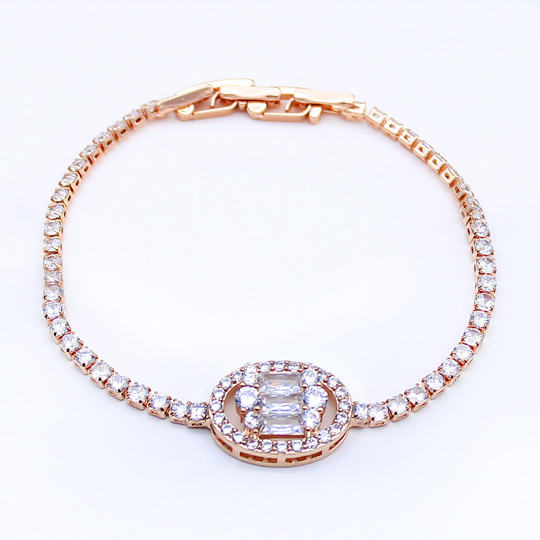 Гривна розово позлатяване 2200000018120 | Колекция Rose Gold