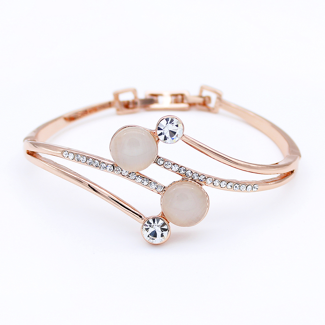 Гривна розово позлатяване 2200000018502 | Колекция Rose Gold